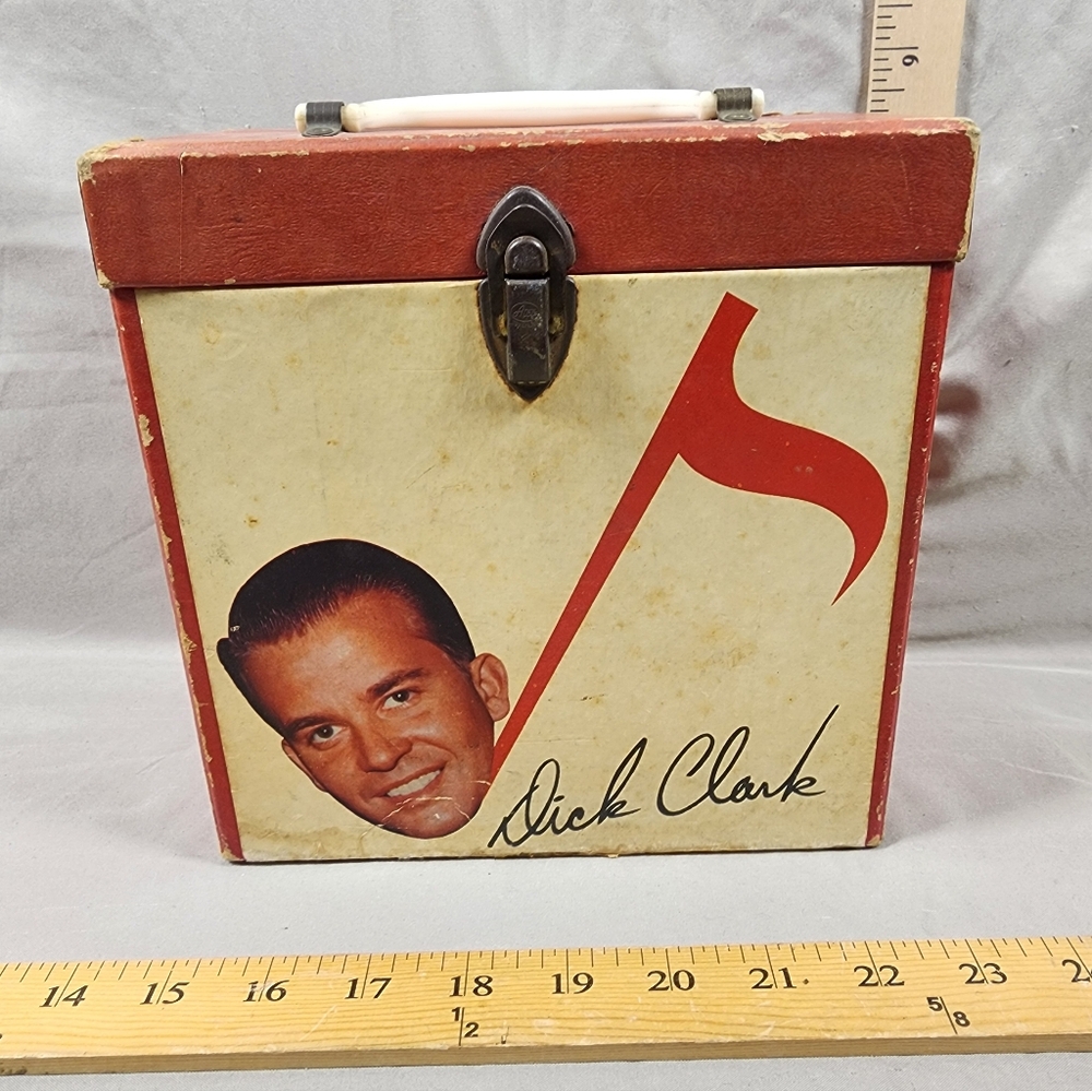 1960s Dick Clark American Bandstand 45 Record Travel Case